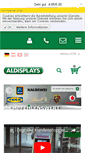 Mobile Screenshot of aldisplays.de